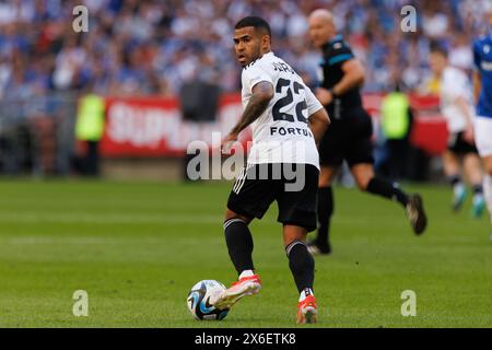 Juergen Elitim während des PKO BP Ekstraklasa Spiels zwischen Lech Poznan und Legia Warszawa im Enea Stadium, Posen, Polen (Maciej Rogowski) Stockfoto