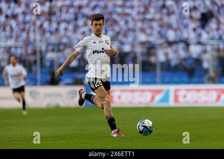 X während des PKO BP Ekstraklasa Spiels zwischen Lech Poznan und Legia Warszawa im Enea Stadium, Poznan, Polen (Maciej Rogowski) Stockfoto