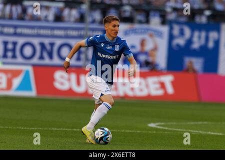 X während des PKO BP Ekstraklasa Spiels zwischen Lech Poznan und Legia Warszawa im Enea Stadium, Poznan, Polen (Maciej Rogowski) Stockfoto