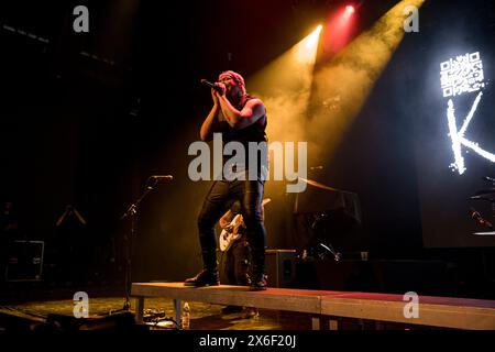 Live-Konzert in Alcatraz, Mailand, Italien 14. Mai 2024 © Giorgia de Dato Stockfoto