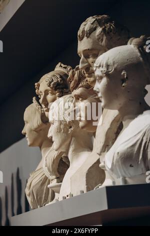 Florenz, Italien - 29. Dezember 2023: Die Galleria dell'Accademia di Firenze, oder 'Galerie der Akademie von Florenz', ein Kunstmuseum in Florenz, Italien Stockfoto