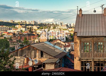 georgien tiflis Stadtzentrum tiflis Protest Stockfoto