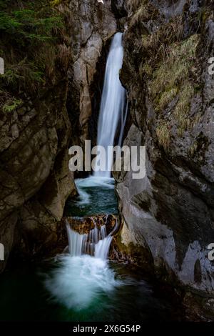 Tatzelwurm, Wasserfall, oberaudorf, bayrisch zell, Deutschland Stockfoto