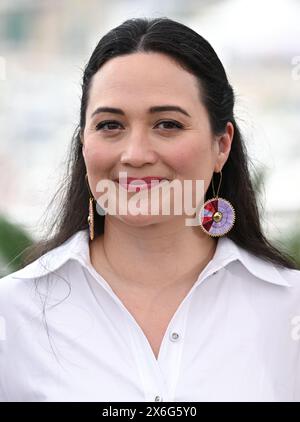 Cannes, Frankreich. Mai 2024. Lily Gladstone nahm am Fotogespräch der Jury Teil, Teil der 77. Ausgabe der Filmfestspiele von Cannes. Quelle: Doug Peters Stockfoto