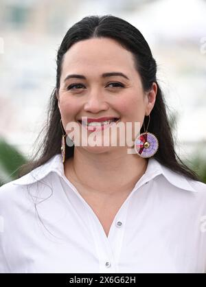 Cannes, Frankreich. Mai 2024. Lily Gladstone nahm am Fotogespräch der Jury Teil, Teil der 77. Ausgabe der Filmfestspiele von Cannes. Quelle: Doug Peters Stockfoto