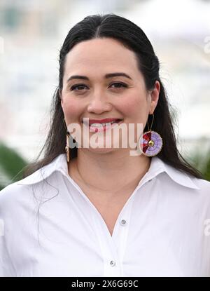 Cannes, Frankreich. Mai 2024. Lily Gladstone nahm am Fotogespräch der Jury Teil, Teil der 77. Ausgabe der Filmfestspiele von Cannes. Quelle: Doug Peters Stockfoto