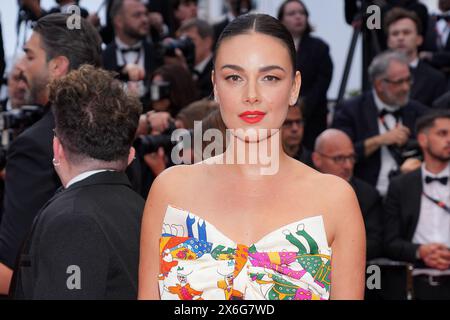 Janina Uhse bei der Eroeffnung / Eröffnung vom 77. Cannes Filmfestival mit der Kinopremiere vom Film „der zweite Akt“ am 14.05.2024 in Cannes Stockfoto