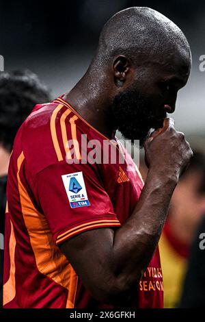 Bergamo, Italien. Mai 2024. Romelu Lukaku (90 Roma) während des Serie A Spiels zwischen Atalanta BC und AS Roma im Gewiss Stadium in Bergamo, Italia Soccer (Cristiano Mazzi/SPP) Credit: SPP Sport Press Photo. /Alamy Live News Stockfoto