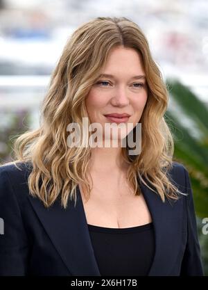 Cannes, Frankreich. Mai 2024. Lea Seydoux nahm an der Fotokonferenz des zweiten Aktes im Palais de Festival Teil, Teil der 77. Ausgabe der Filmfestspiele von Cannes. Quelle: Doug Peters/EMPICS/Alamy Live News Stockfoto
