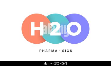 Schild, Symbol, Kreis. Abstraktes Symbol Stock Vektor