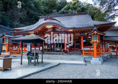 Kumano Nachi Taisha-Schrein auf der Kumano Kodo Nakahechi Route, Nachisan, Wakayama, Japan Stockfoto