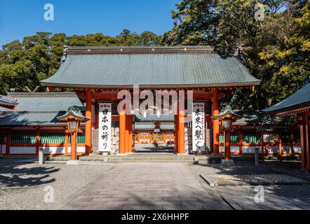 Kumano Hayatama Taisha-Schrein, Kumano Sanzan UNESCO-Weltkulturerbe, Shingu, Wakayama, Japan Stockfoto