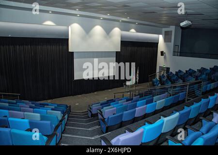 Das neue Universitätsvorlesungstheater in Luderitz, Namibia. Stockfoto