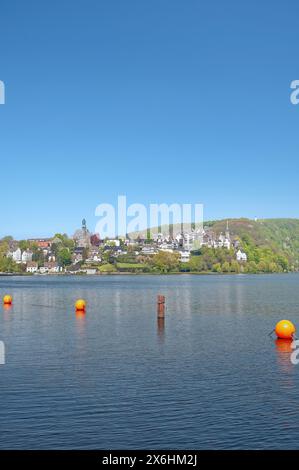 Stadt Wetter Ruhr am Harkortsee, Ruhr, Ruhrgebiet, Nordrhein-Westfalen, Deutschland Stockfoto
