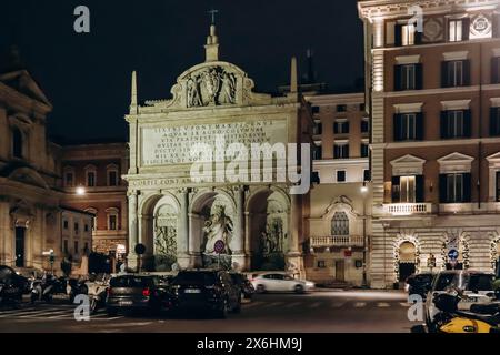 Kirche Santa Maria della Vittoria in Rom Stockfoto