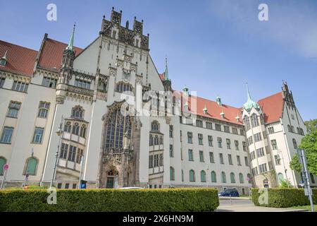 Amtsgericht Wedding, Brunnenplatz, Gesundbrunnen, Mitte, Berlin, Deutschland *** Amtsgericht Wedding, Brunnenplatz, Gesundbrunnen, Mitte, Berlin, Deutschland Stockfoto