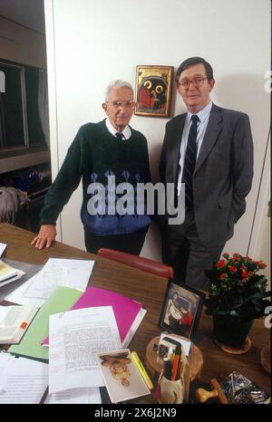 Leon Xavier (Leon-Xavier) DUFOUR et Jean Maurice (Jean-Maurice) MONTREMY - Datum : 19951001 ©John Foley/Opale.Photo Stockfoto