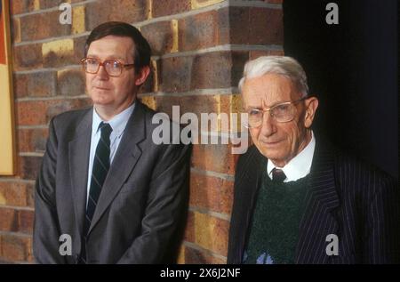 Leon Xavier (Leon-Xavier) DUFOUR et Jean Maurice (Jean-Maurice) MONTREMY - Datum : 19951001 ©John Foley/Opale.Photo Stockfoto