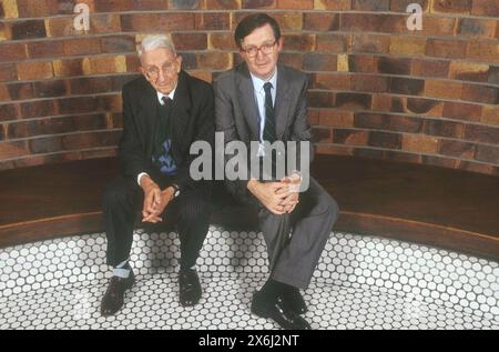 Leon Xavier (Leon-Xavier) DUFOUR et Jean Maurice (Jean-Maurice) MONTREMY - Datum : 19951001 ©John Foley/Opale.Photo Stockfoto