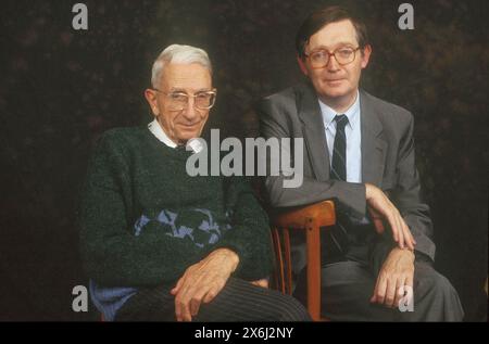 Leon Xavier (Leon-Xavier) DUFOUR et Jean Maurice (Jean-Maurice) MONTREMY - Datum : 19951001 ©John Foley/Opale.Photo Stockfoto