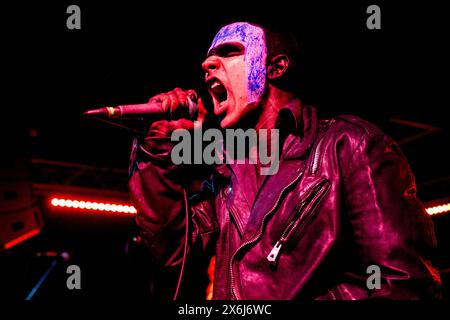 Mailand, Italien. Mai 2024. Griffin Taylor von der US-amerikanischen Nu-Metal-Band Vended tritt am 14. Mai 2024 live im Legends Club in Mailand auf. Italien. (Foto: Mairo Cinquetti/NurPhoto) Credit: NurPhoto SRL/Alamy Live News Stockfoto