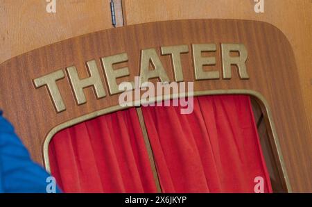 Theater und darstellende Künste in Cutural Live ist ein Theater alter Tradition und darstellende Künste in Cutural live Stockfoto