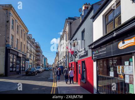 Parliament Street, Ramsey, Isle of man, England, Großbritannien Stockfoto