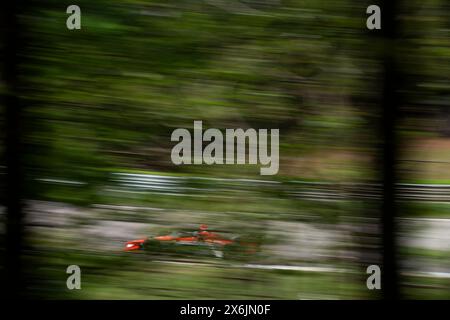 Luca Ghiotto (51) aus Arzignano, Italien, fährt während eines Trainings für die Kinder des Alabama Indy Grand Prix im Barber Motorsports Park in Birmingham AL auf der Strecke. (Bild: © Grindstone Media Group/Aspinc/Colin Mayr/Cal Sport Media) Stockfoto