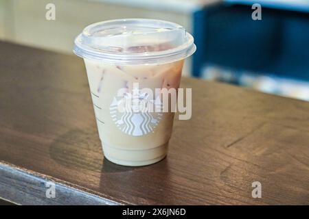 USA. Mai 2024. Fort Lauderdale, FL - 14. Mai: Starbucks am 14. Mai 2024 in Fort Lauderdale, Florida. (Foto: Michele Eve Sandberg/SIPA USA) Credit: SIPA USA/Alamy Live News Stockfoto