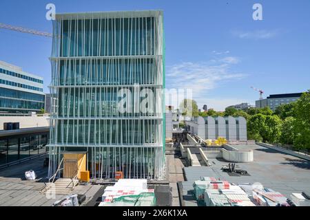 Baustelle, Neubau, Bauhaus-Archiv Museum für Gestaltung, Klingelhoeferstraße, Tiergarten, Mitte, Berlin, Deutschland Stockfoto