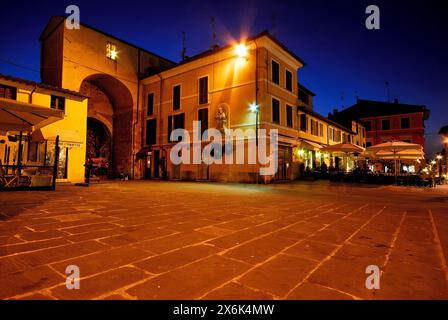 Platz der Stadt Pietrasanta, Provinz Lucca, Italien Stockfoto