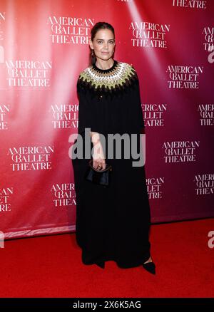 14. Mai 2024, New York, New York, USA: Katie Holmes nimmt an der 2024 American Ballet Theatre Spring Gala: Ballet Brilliance in der Cipriani 42nd Street in New York Teil. (Credit Image: © Photo Image Press via ZUMA Press Wire) NUR REDAKTIONELLE VERWENDUNG! Nicht für kommerzielle ZWECKE! Stockfoto