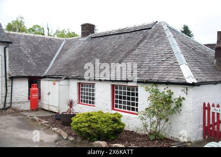 Arran Heritage Museum, Brodick, Isle of Arran, Schottland, Vereinigtes Königreich - mit Ausstellungen zur lokalen Archäologie; Stockfoto