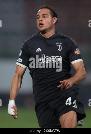 Turin, Italien. Mai 2024. Nikola Sekulov von Juventus während des Spiels der Serie C im Stadio Giuseppe Moccagatta gegen Alessandria, Turin. Der Bildnachweis sollte lauten: Jonathan Moscrop/Sportimage Credit: Sportimage Ltd/Alamy Live News Stockfoto