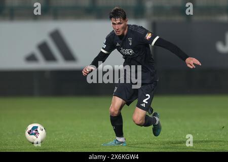 Turin, Italien. Mai 2024. Nicolo Savona von Juventus während des Spiels der Serie C im Stadio Giuseppe Moccagatta gegen Alessandria, Turin. Der Bildnachweis sollte lauten: Jonathan Moscrop/Sportimage Credit: Sportimage Ltd/Alamy Live News Stockfoto