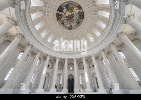 Innenansicht der Klosterkirche St. Blasien, Sankt Blasien, Schwarzwald, Baden-Württemberg, Deutschland Stockfoto