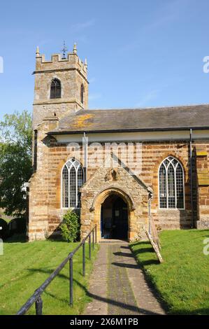 St. Margaret's Church, Denton, Northamptonshire Stockfoto