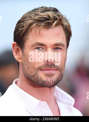 Der australische Schauspieler Chris Hemsworth besucht die Premiere von Furiosa: A Mad Max Saga beim 77. Cannes Film Festival am Mittwoch, den 15. Mai 2024. Foto von Rune Hellestad/UPI Stockfoto