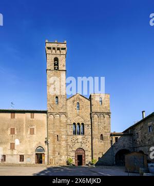 Im Kloster San Salvatore di Monte Amiata, Abbadia San Salvatore, Provinz Siena, Italien Stockfoto