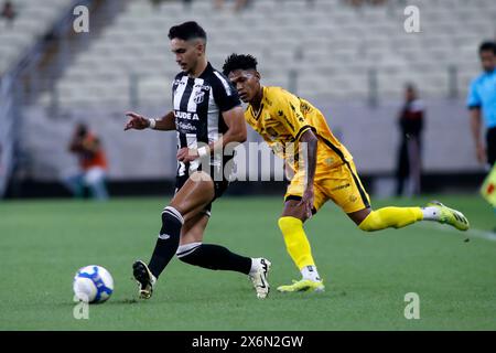 Fortaleza, Ceara, Brasilien. Mai 2024. Fortaleza (CE), 05/2024 - Ceara SC X Amazonas FC - Rai Ramos und Wendel während des Spiels zwischen Ceara (CE) (15) in der Arena Castelao in Fortaleza CE. (Kreditbild: © LC Moreira/TheNEWS2 via ZUMA Press Wire) NUR REDAKTIONELLE VERWENDUNG! Nicht für kommerzielle ZWECKE! Stockfoto