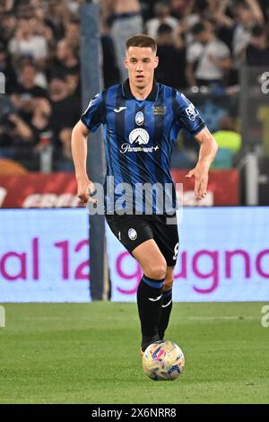 Roma, Italien. Mai 2024. Mario Pasalic von Atalanta im Finale des italienischen Pokals zwischen Atalanta und Juventus im Olympiastadion in Rom, Italien, am Mittwoch, den 15. Mai 2024. (Tano Pecoraro/LaPresse) Credit: LaPresse/Alamy Live News Stockfoto