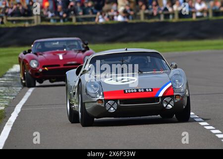 Oliver Bryant, Porsche 904 Carrera GTS, Graham Hill Trophy, ein 20-minütiges Rennen mit einem Fahrer für Beispiele für Prototypen und geschlossene Cockpit GT-Fahrzeuge Th Stockfoto