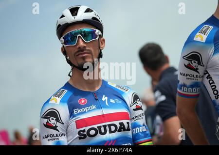 Martinsicuro, Italien. Mai 2024. Alaphilippe Julian (Team Soudal - Quickstep) während der 12. Etappe des Giro d’Italia von Martinsicuro nach Fano, 16. Mai 2024 Italien. (Foto: Gian Mattia D'Alberto/Lapresse) Credit: LaPresse/Alamy Live News Stockfoto