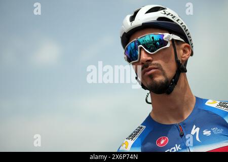 Martinsicuro, Italien. Mai 2024. Alaphilippe Julian (Team Soudal - Quickstep) während der 12. Etappe des Giro d’Italia von Martinsicuro nach Fano, 16. Mai 2024 Italien. (Foto: Gian Mattia D'Alberto/Lapresse) Credit: LaPresse/Alamy Live News Stockfoto