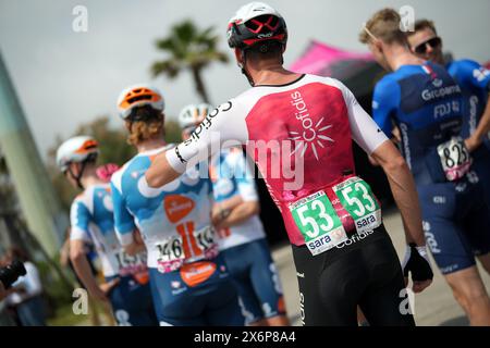 Martinsicuro, Italien. Mai 2024. Während der 12. Etappe des Giro d’Italia von Martinsicuro nach Fano, 16. Mai 2024 Italien. (Foto: Gian Mattia D'Alberto/Lapresse) Credit: LaPresse/Alamy Live News Stockfoto