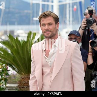 Cannes, Frankreich. Mai 2024. CANNES, FRANKREICH. 16. Mai 2024: Chris Hemsworth beim Furiosa A Mad Max Saga Fotobesuch beim 77. Festival de Cannes. Bildnachweis: Paul Smith/Alamy Live News Stockfoto