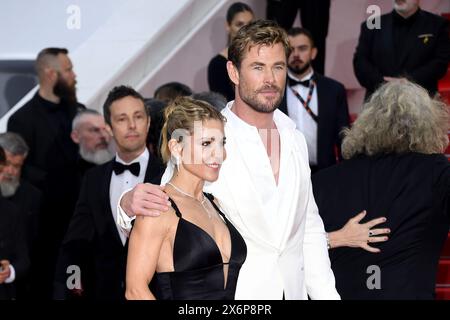 Elsa Pataky und Chris Hemsworth bei der „Furiosa: A Mad Max Saga“ Filmpremiere am 15.05.2024 in Cannes Stockfoto