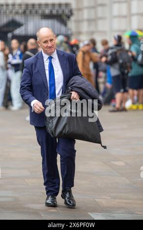 London, 16. Mai 2024, Kevin Hollinrake Abgeordneter sah Walking in Whitehall Credit: Richard Lincoln/Alamy Live News Stockfoto