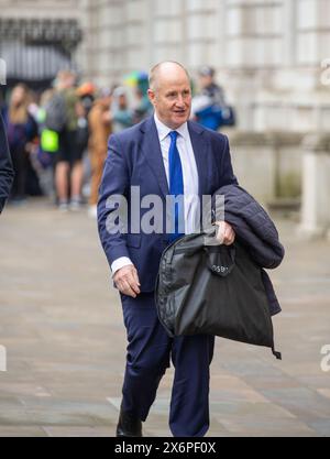 London, 16. Mai 2024, Kevin Hollinrake Abgeordneter sah Walking in Whitehall Credit: Richard Lincoln/Alamy Live News Stockfoto