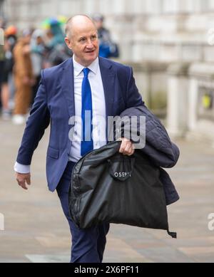 London, 16. Mai 2024, Kevin Hollinrake Abgeordneter sah Walking in Whitehall Credit: Richard Lincoln/Alamy Live News Stockfoto